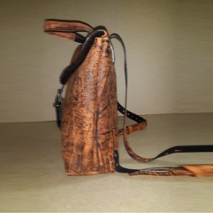Рюкзак №4 ручной работы из натуральной кожи